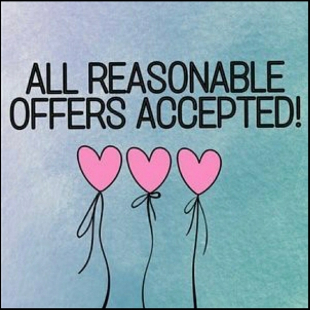 Please feel free to make a reasonable offer.